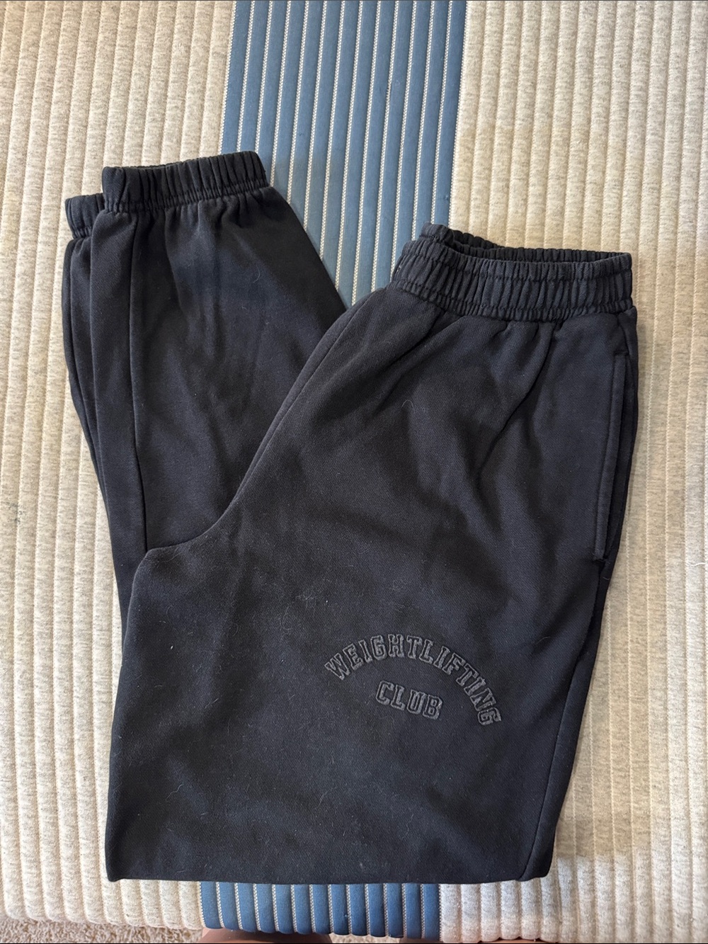 gym shark black ‘Weightlifting Club' Sweatpants